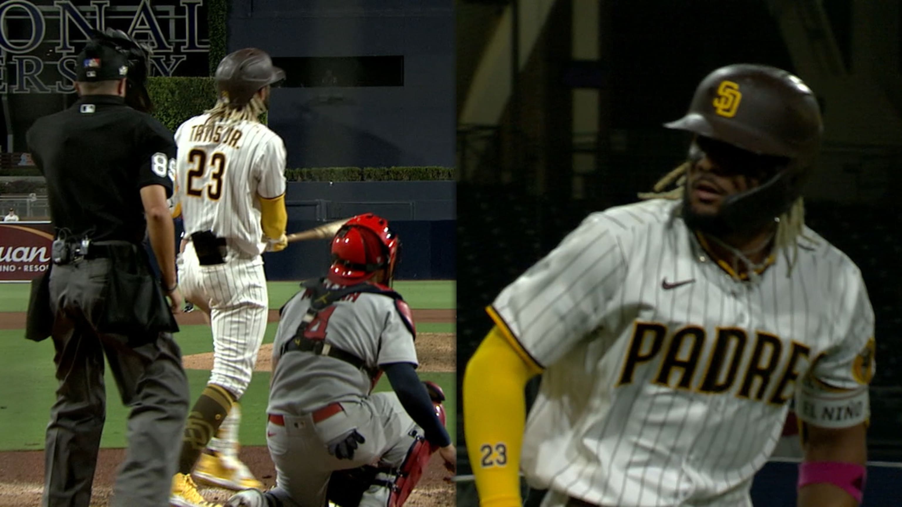 Fernando Tatis Jr. da dos HRs
