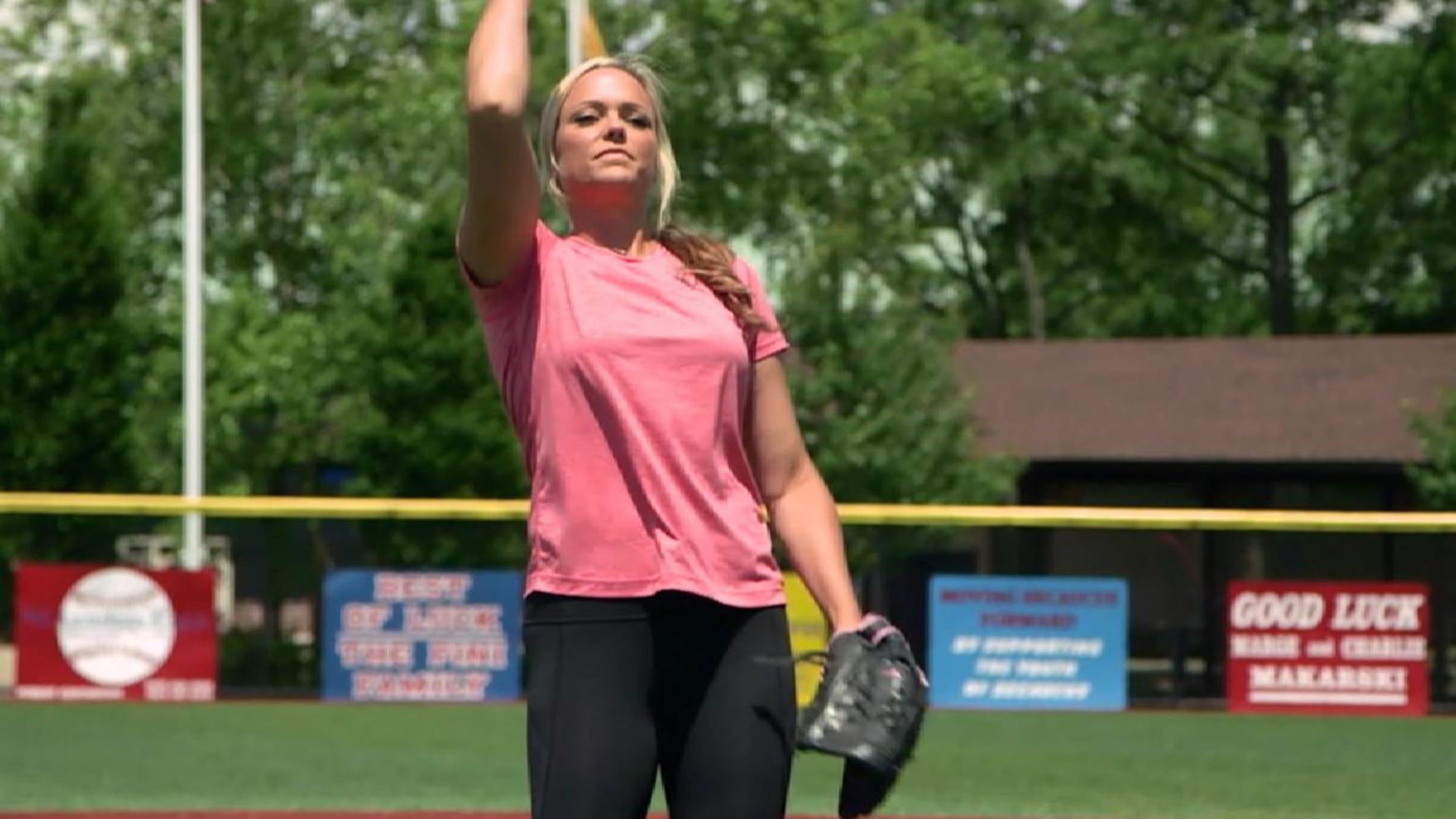 Jennie Finch Preparing For Celebrity All-Star Softball Game By