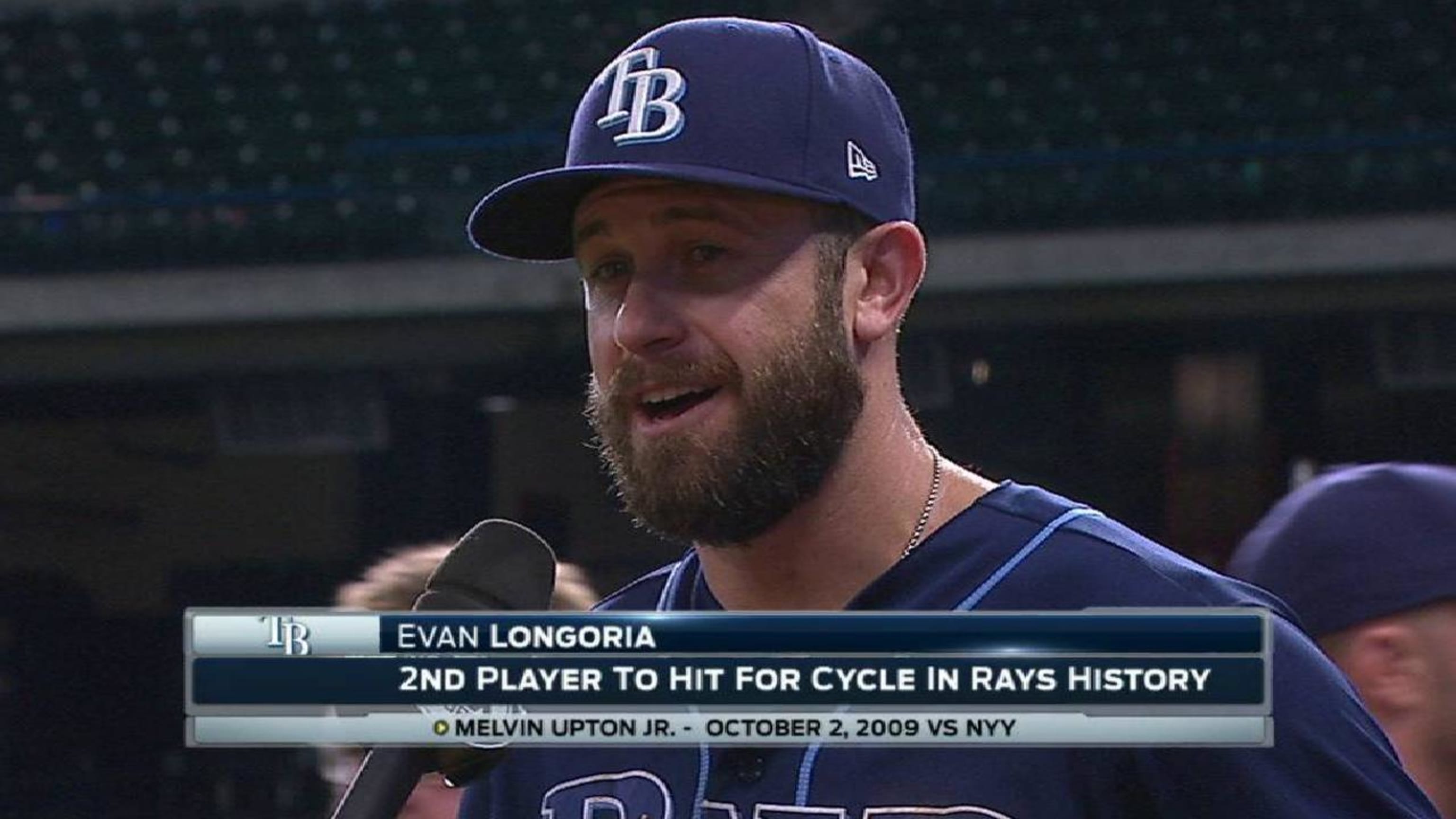 Tampa Bay Rays' Evan Longoria connects on a hit against the Boston