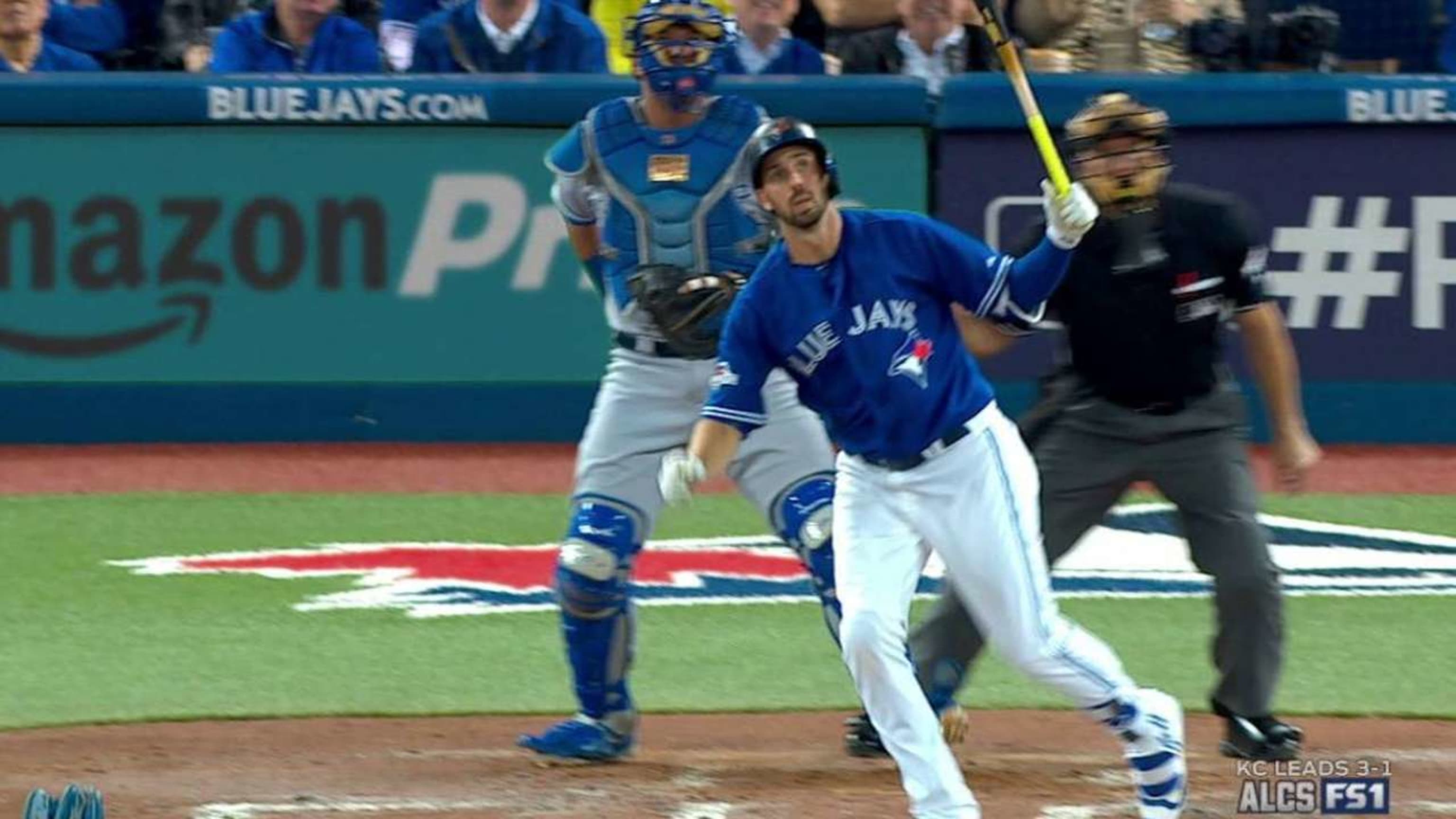 Statcast on Alex Gordon's assist vs. Blue Jays