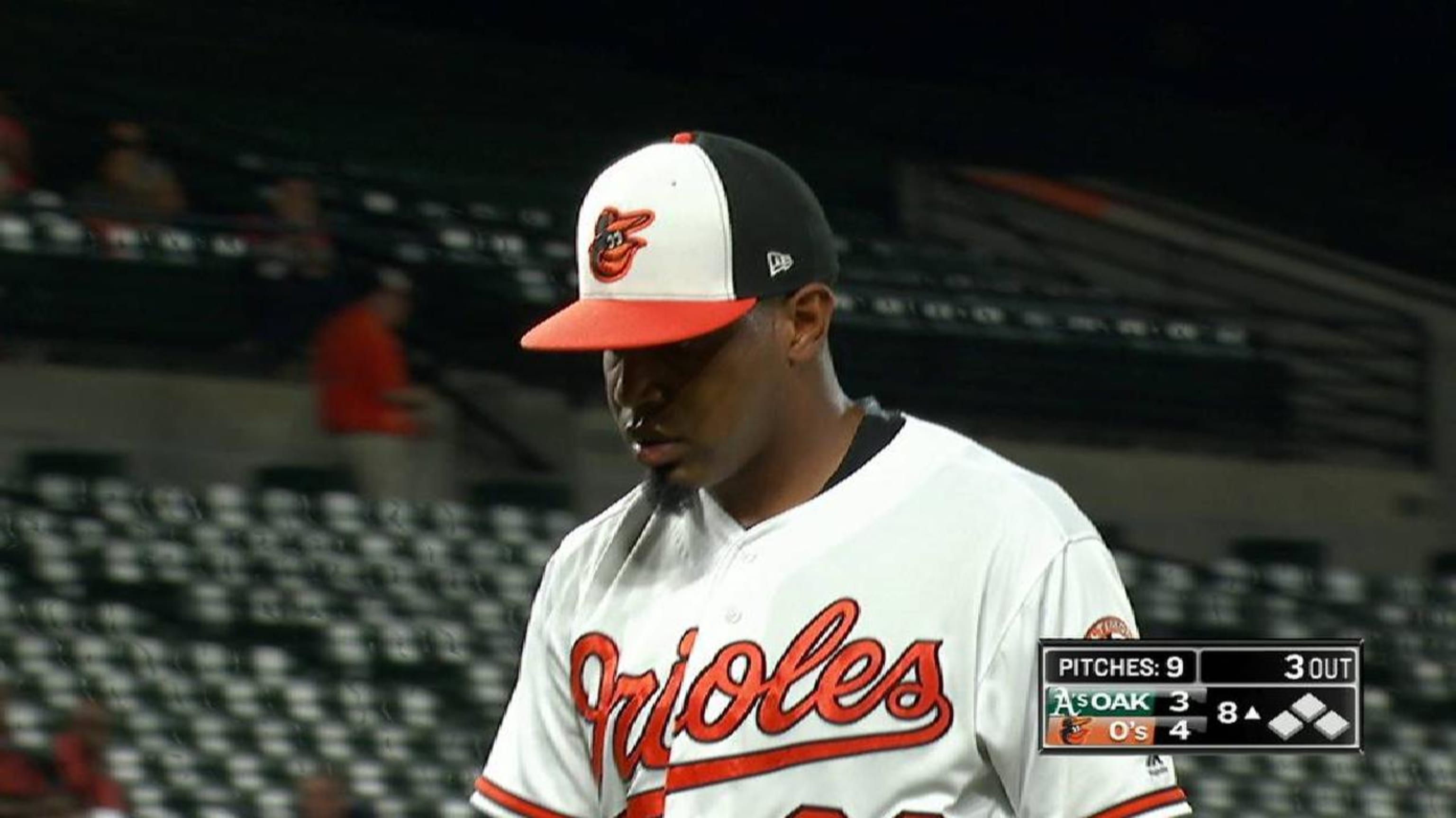 Givens gets out of a jam in 8th