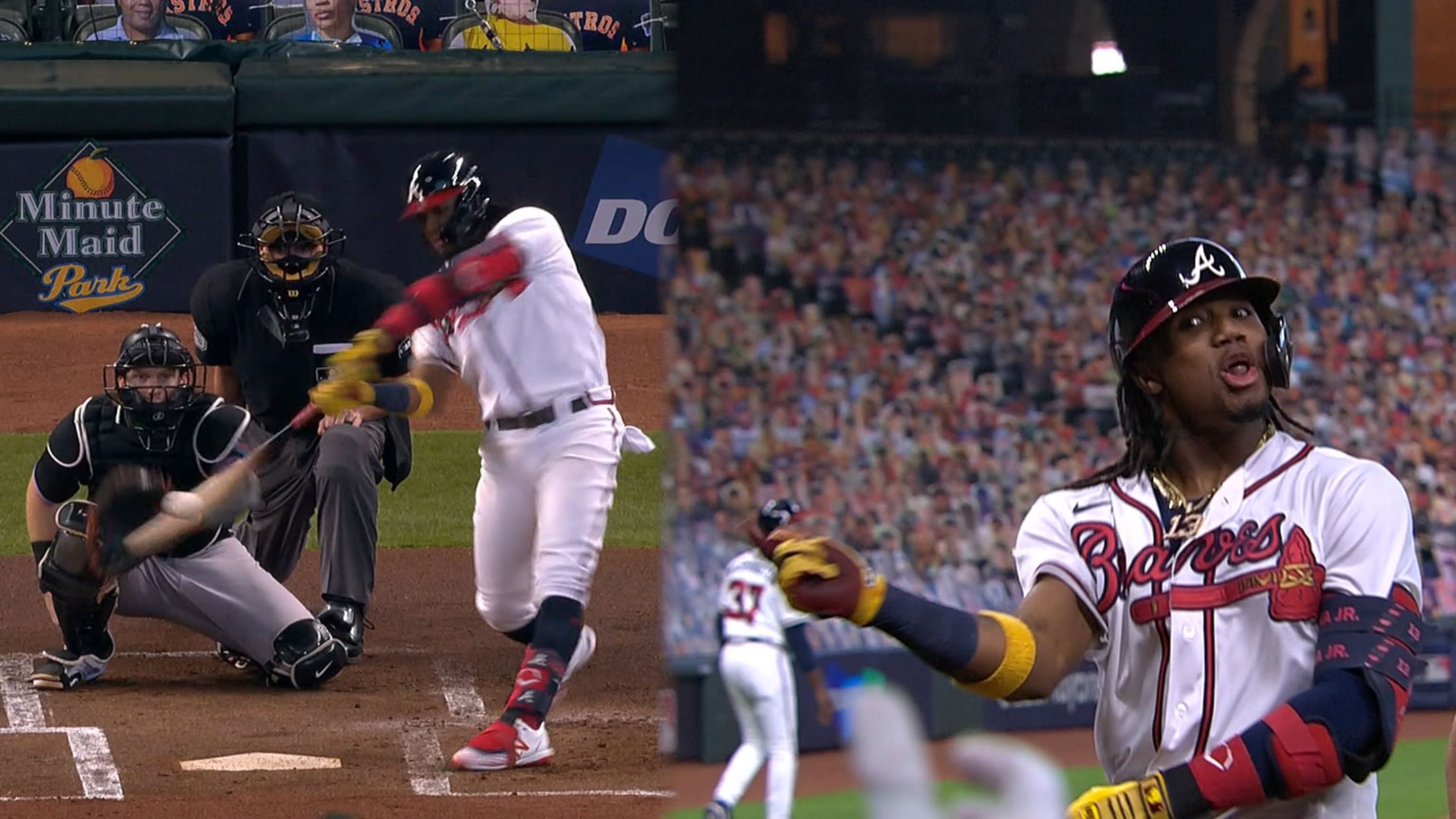 Acuña abre con jonrón 
