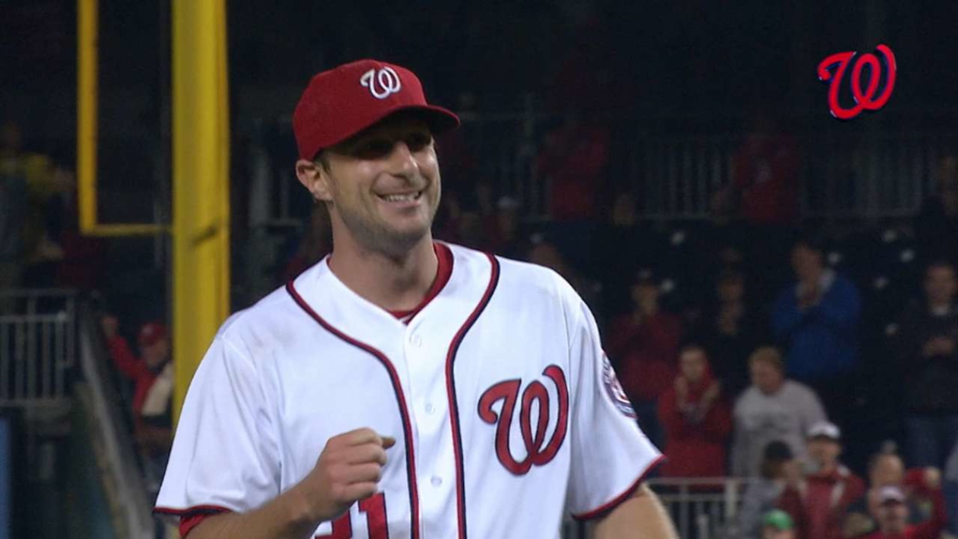 Max Scherzer dominates Royals; strikes out 11 in Nationals' 6-0 win; steals  second base of his career + more - Federal Baseball