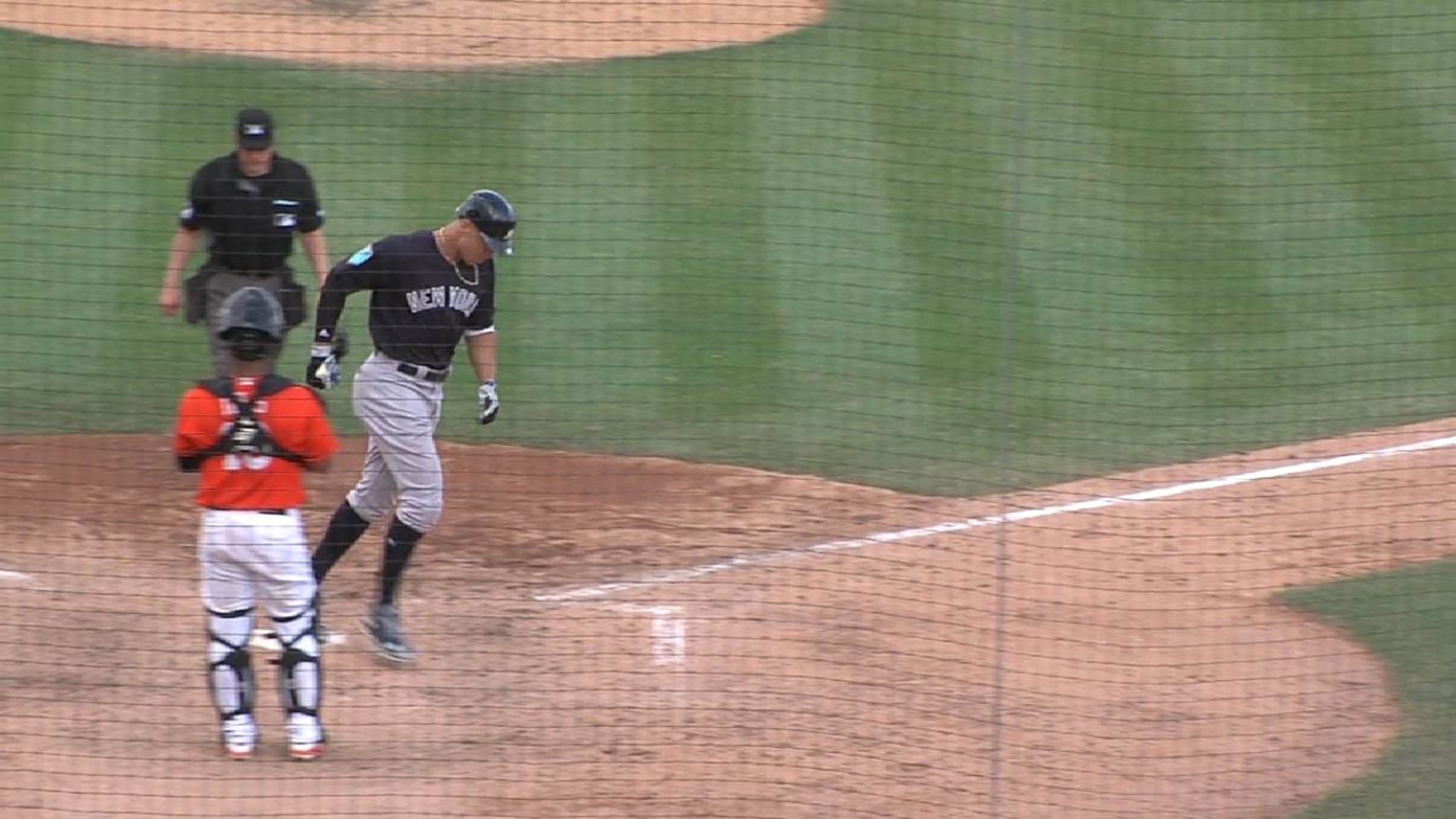 Judge's long solo homer