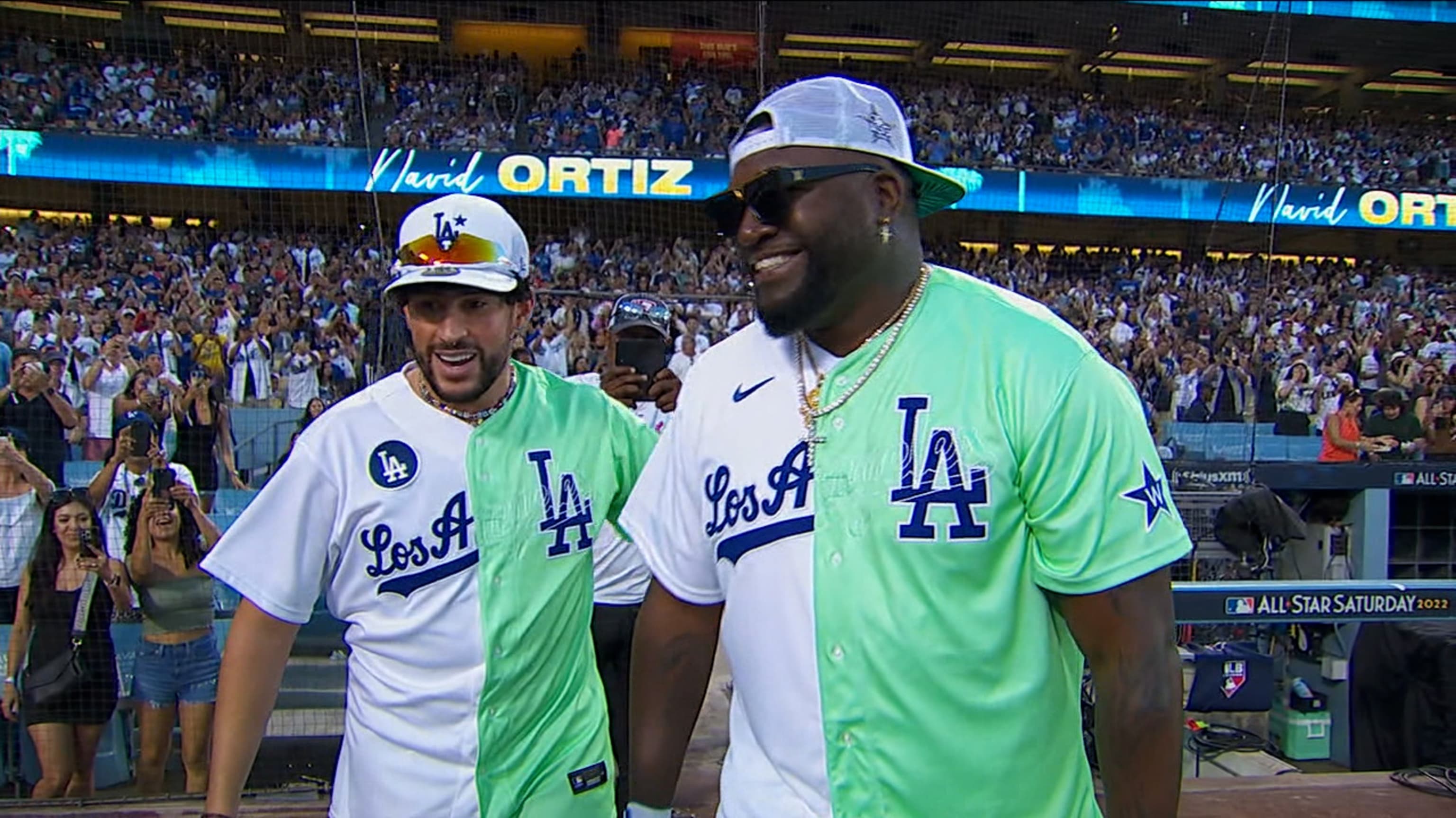 Bad Bunny Was the Star of the MLB All-Star Celebrity Softball Game