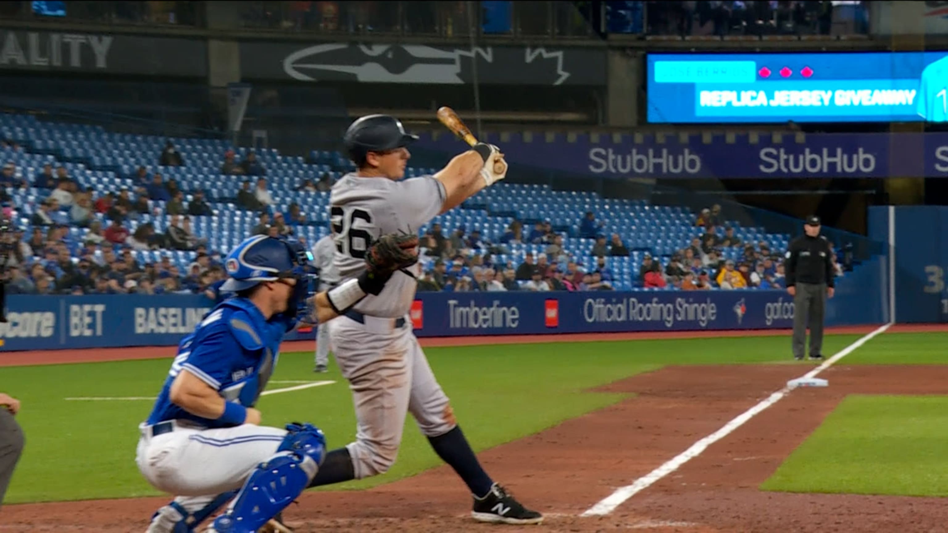 Ross Stripling stung by Yankees in 4th inning