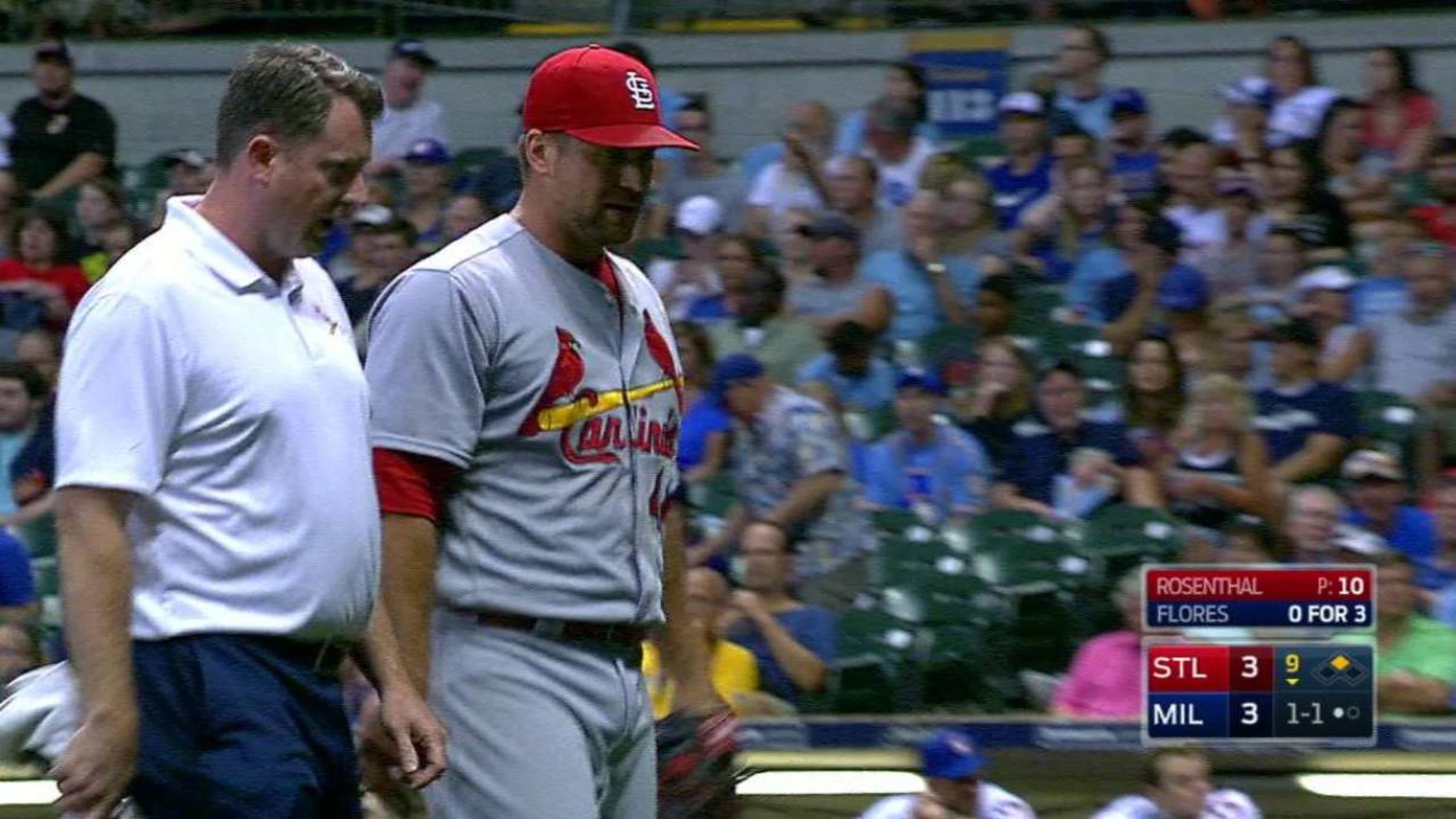 Cards Matt Holliday Trevor Rosenthal