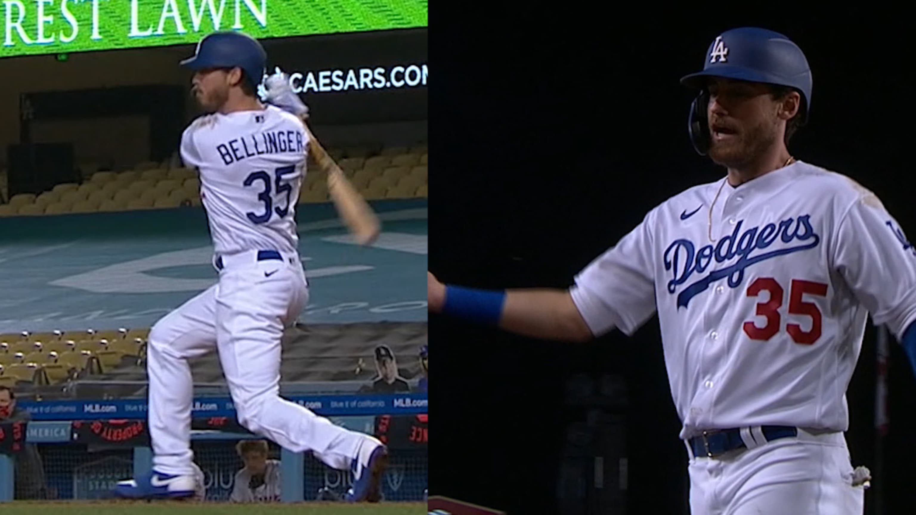 Astuta jugada de Bellinger