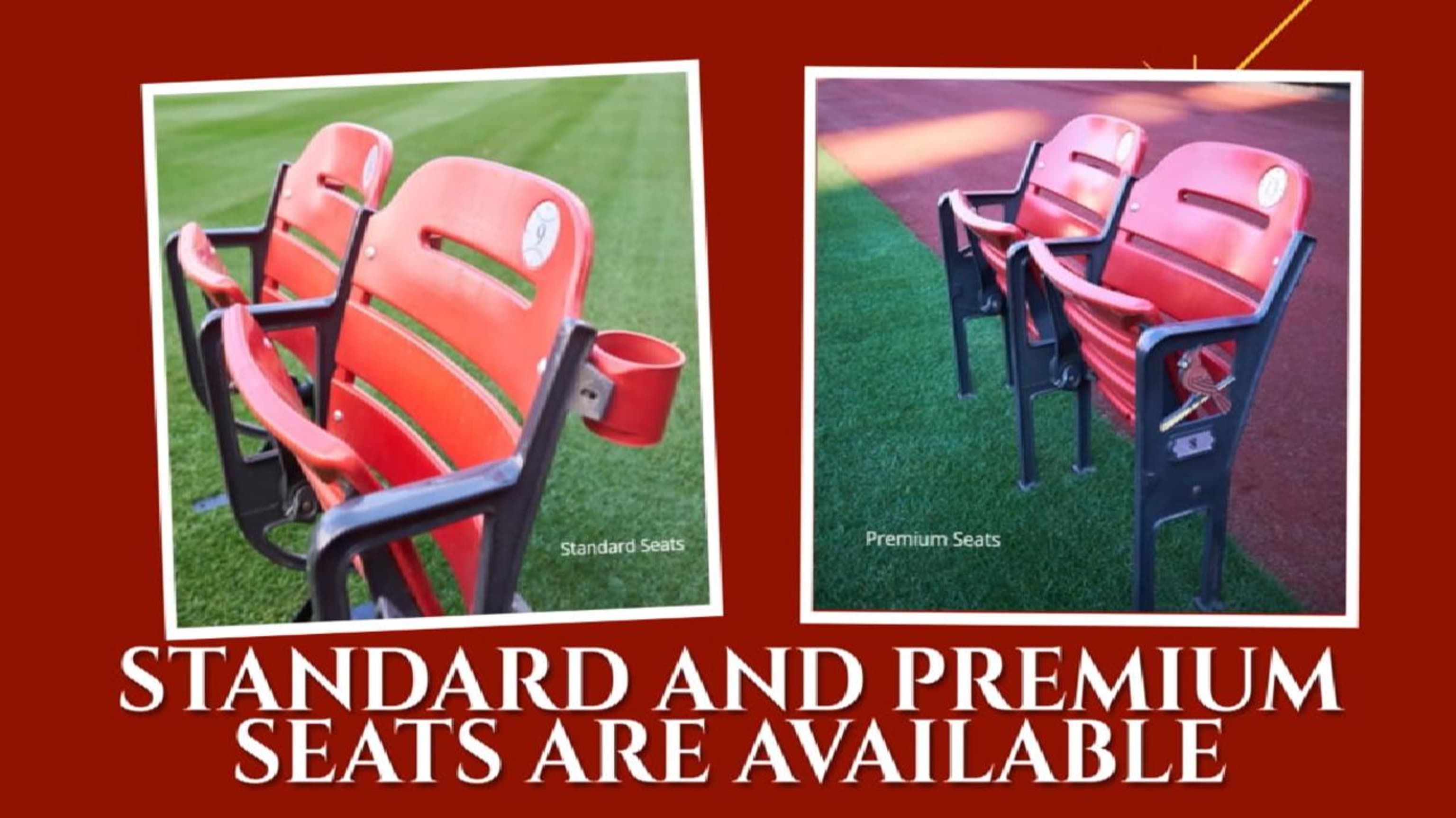 Old stadium shop seats for sale