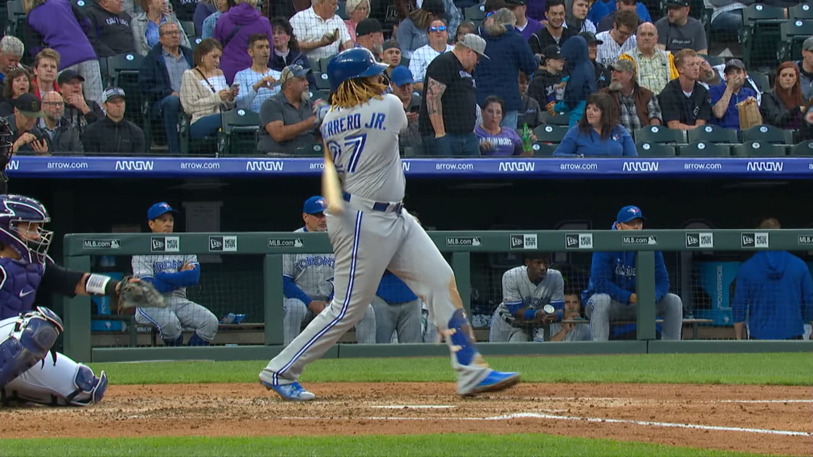 WATCH: Vladimir Guerrero Jr. crushes homer at MLB All-Star Game at Coors  Field – The Denver Post