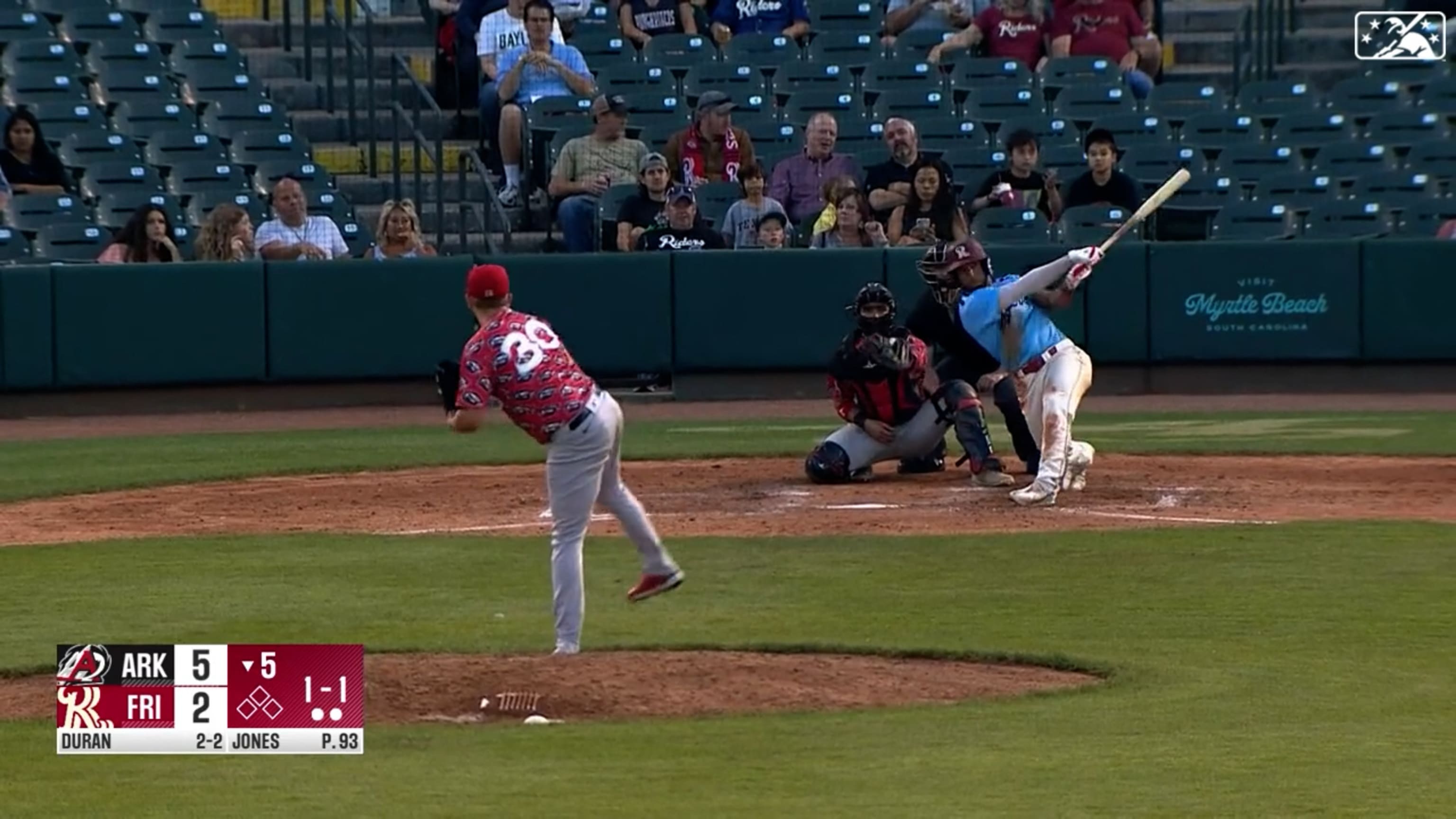Duran laces a double