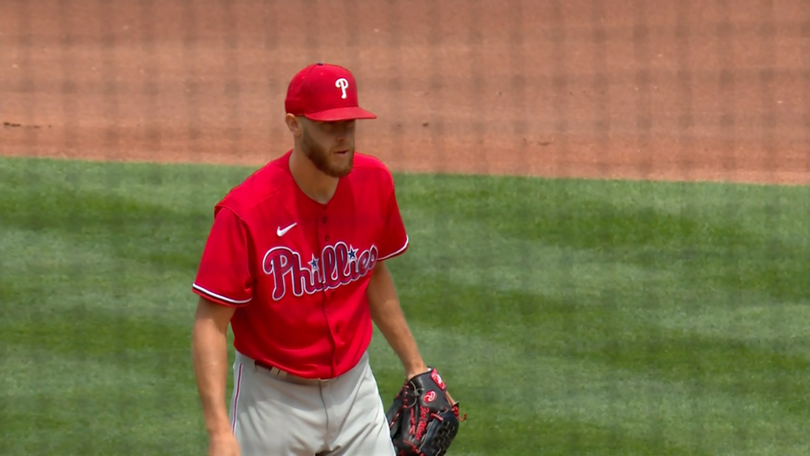 Zack Wheeler Philadelphia Phillies Alternate Red Baseball Player Jerse —  Ecustomily