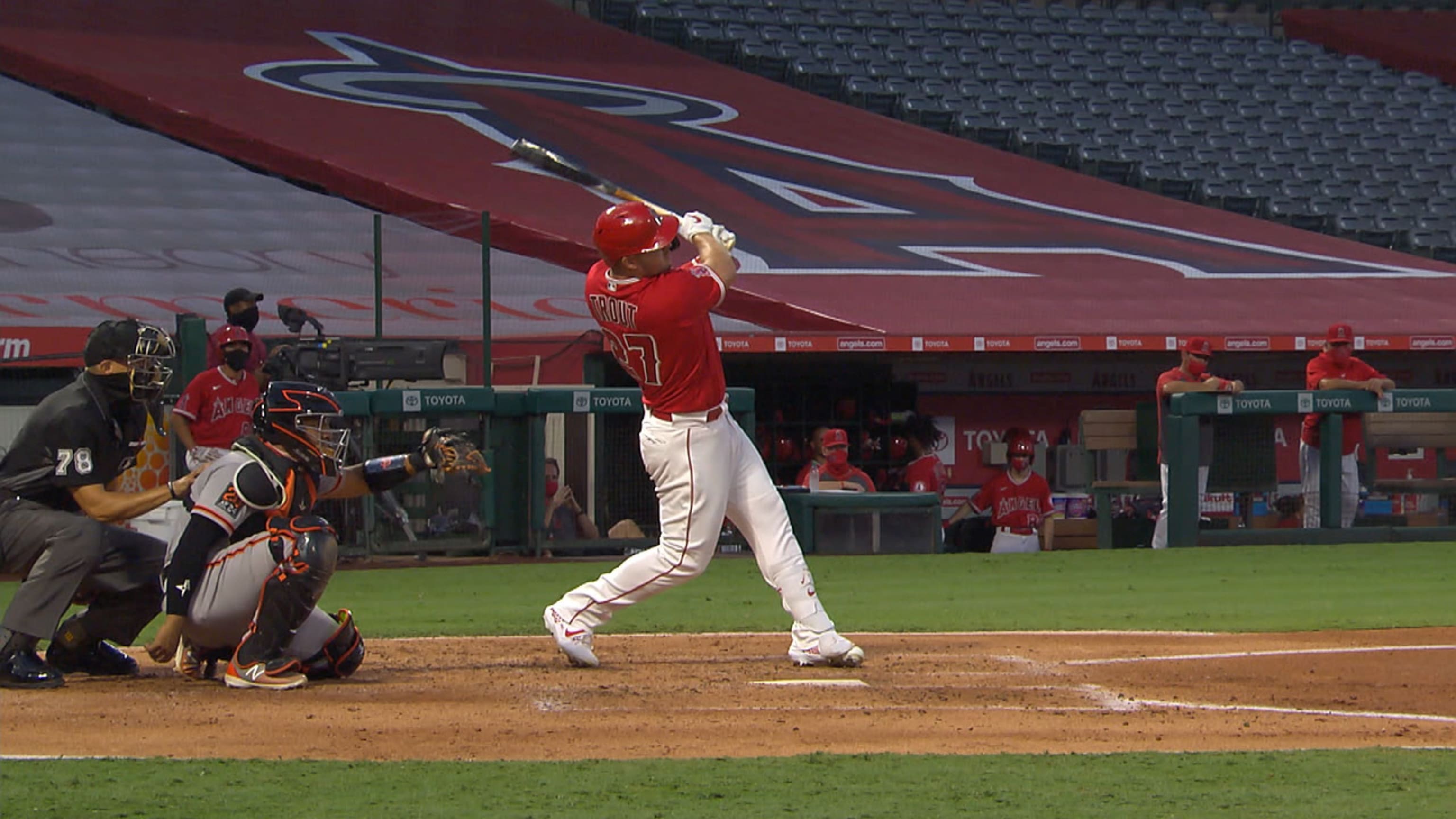 Mike Trout's solo home run