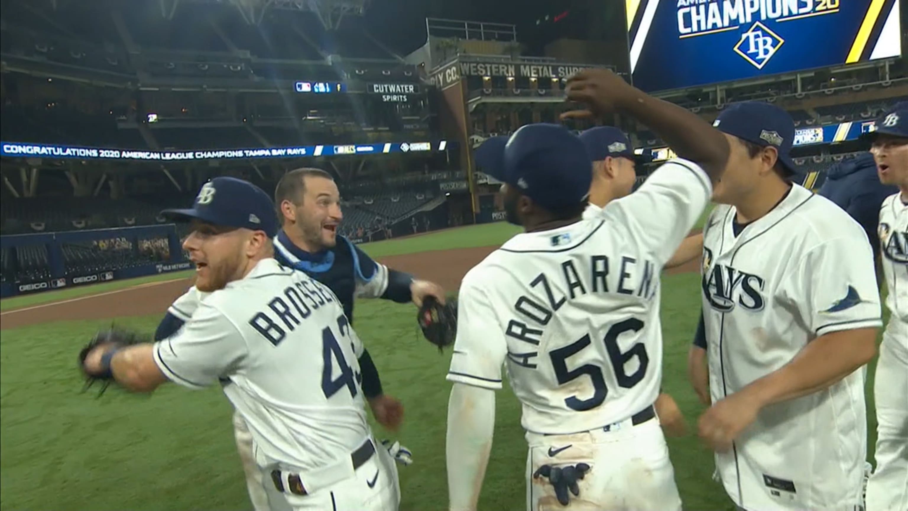 Rays pasan a la Serie Mundial 2020