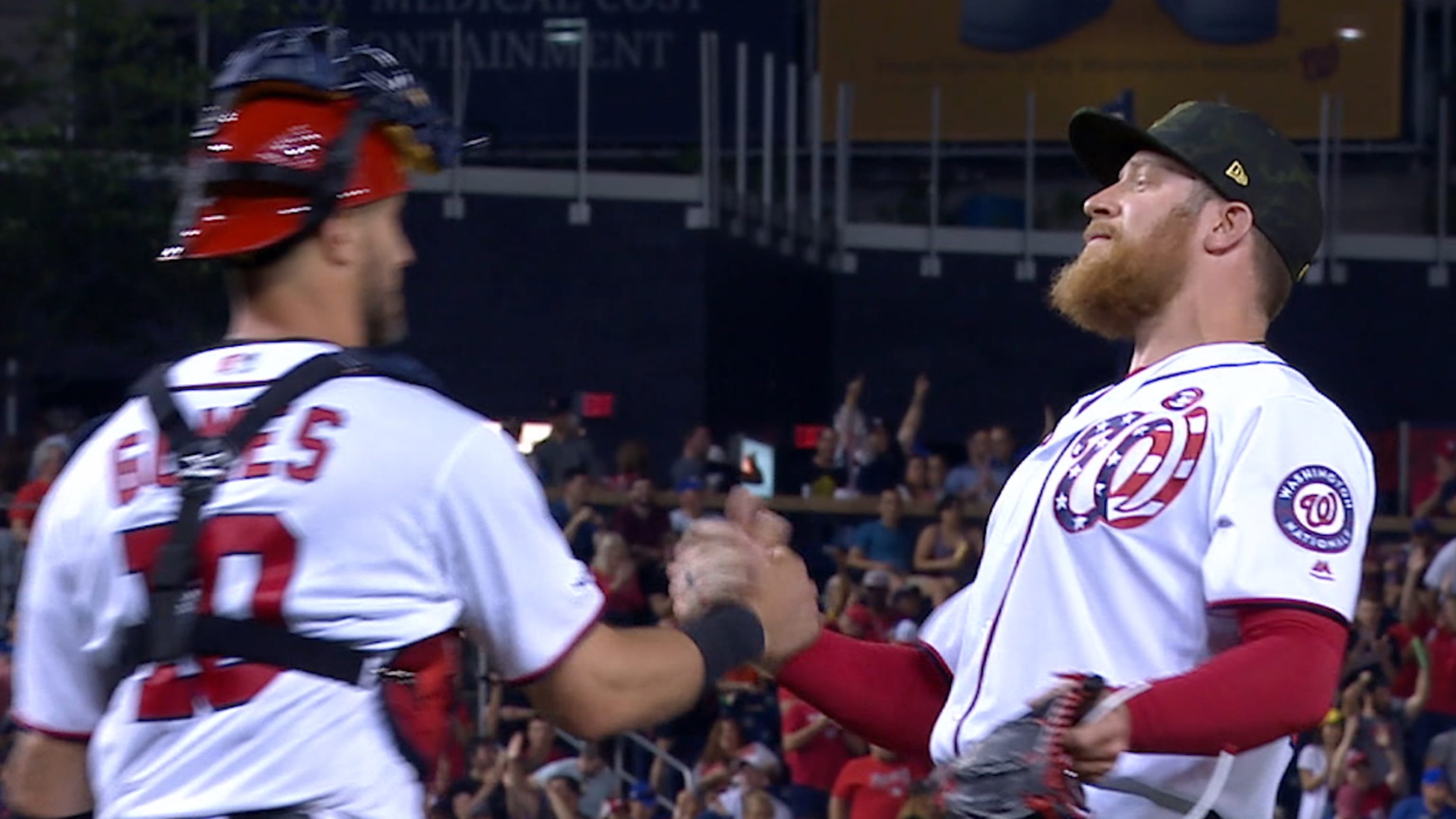 Sean Doolittle: Nationals pitcher has charity bat-flip idea