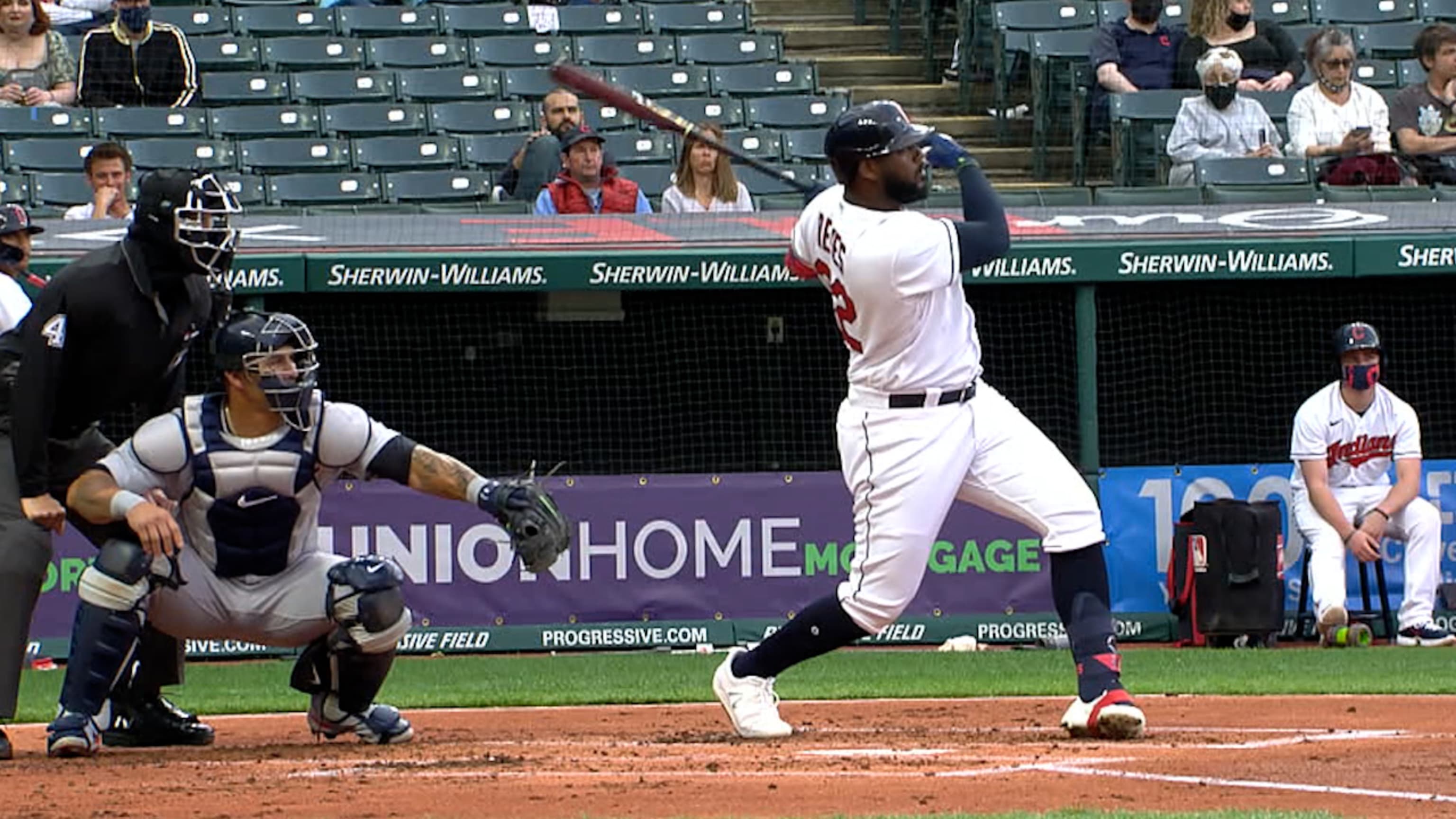 HR de dos carreras Franmil Reyes