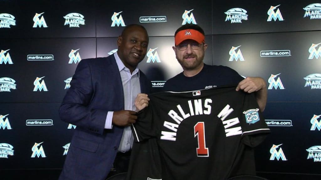 Marlins Man becomes a Marlin, 09/17/2018