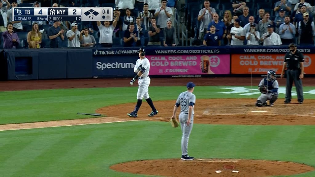 Aaron Judge walks off the Rays with an RBI to secure the Yankees