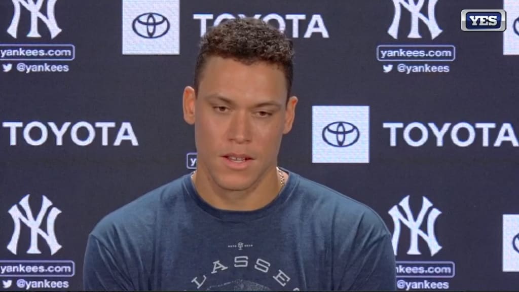 Aaron Judge on Yankees' lineup