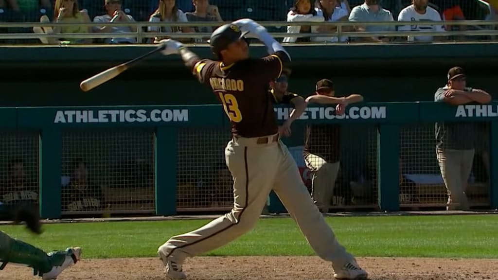 Manny Machado's epic bat flip after NLDS Game 2 home run