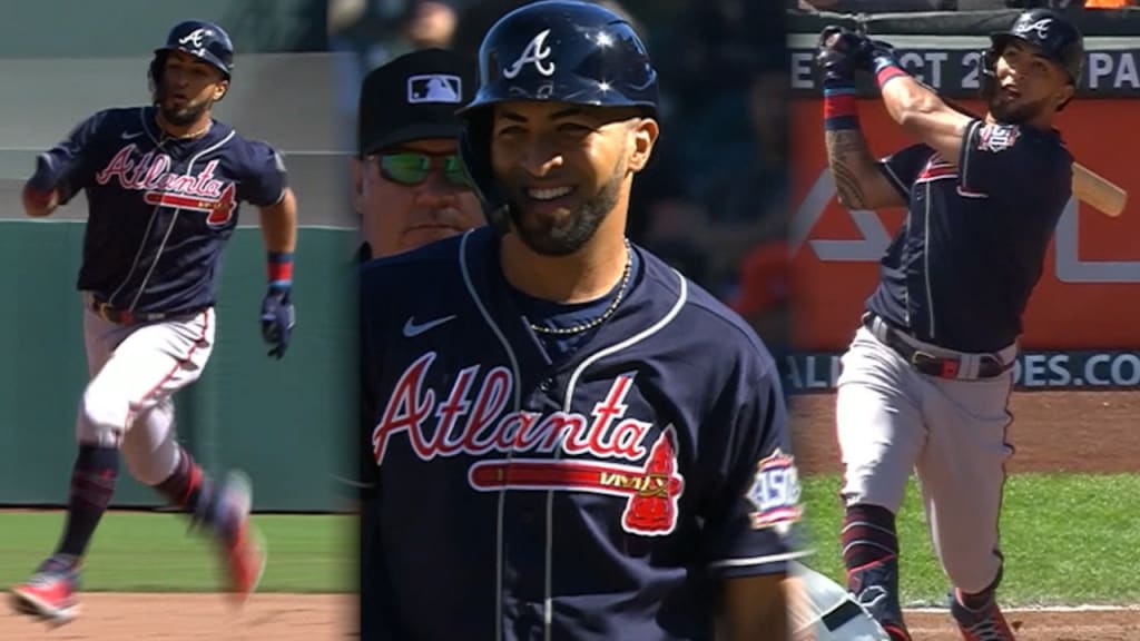 Eddie Rosario hits for the cycle! 