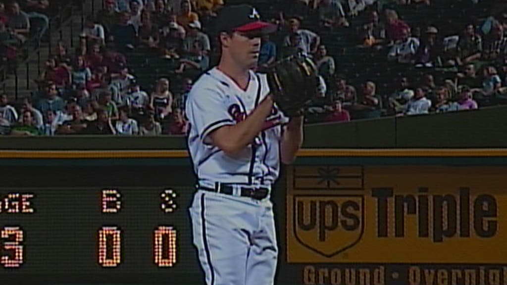 Greg Maddux K's 14 in two-hitter, 05/02/2001