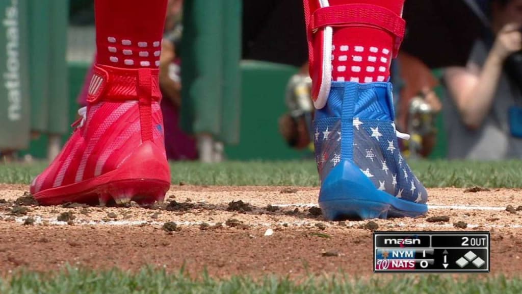 Bryce harper youth cleats american flag cheap