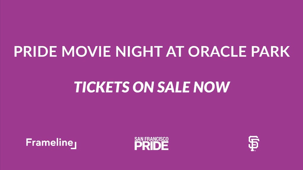 Pride Night at Oracle Park (Giants vs. Cubs) in San Francisco at