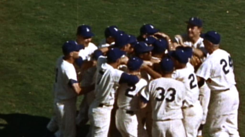 1963 World Series Yankees vs. Dodgers Program Art T-Shirt by Row One Brand  - Pixels