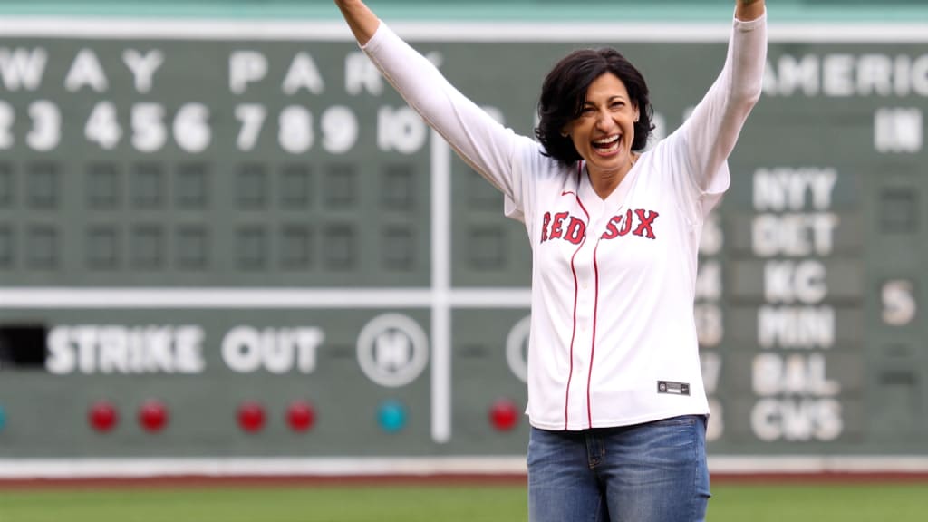 CDC's Rochelle Walensky throws out first pitch for Red Sox game