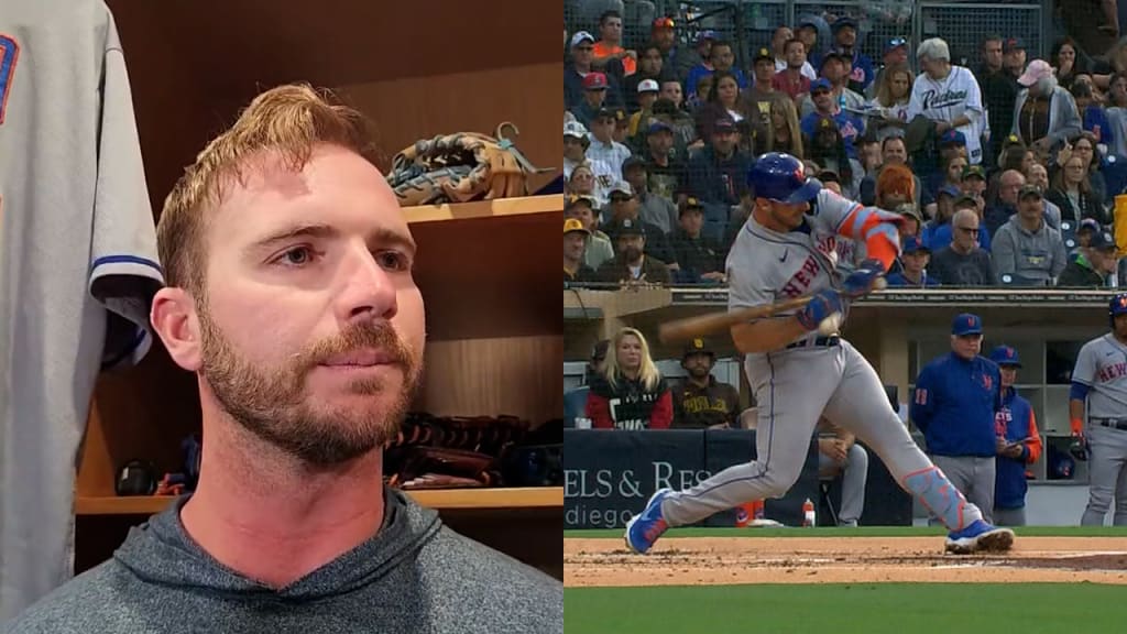 Pete Alonso, MLB NYC Flagship Store Interview