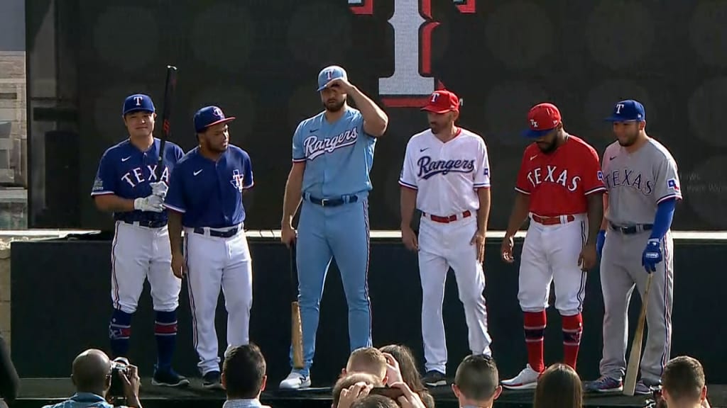 Texas Rangers unveil 2020 uniforms