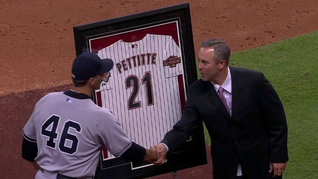 Astros honor Andy Pettitte, 09/27/2013