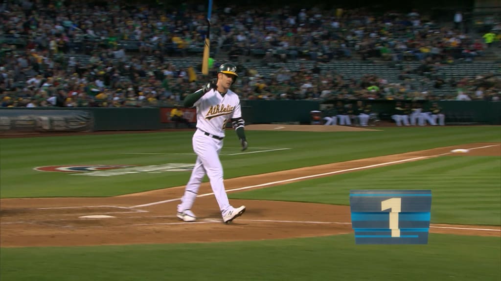 Bat Flip: Mark Canha, Mark Canha delivered one of the season's best bat  flips., By Oakland Athletics Highlights