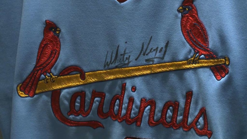 NTWRK - Whitey Herzog St Louis Cardinals Autographed 1982 World Series B