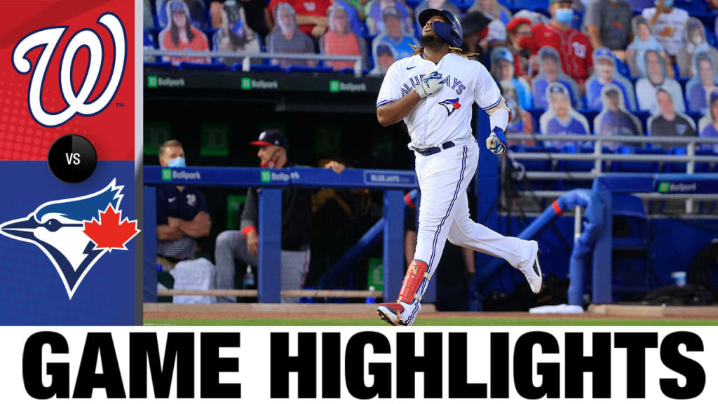 Nationals Vs Blue Jays Highlights 04 27 2021 Toronto Blue Jays
