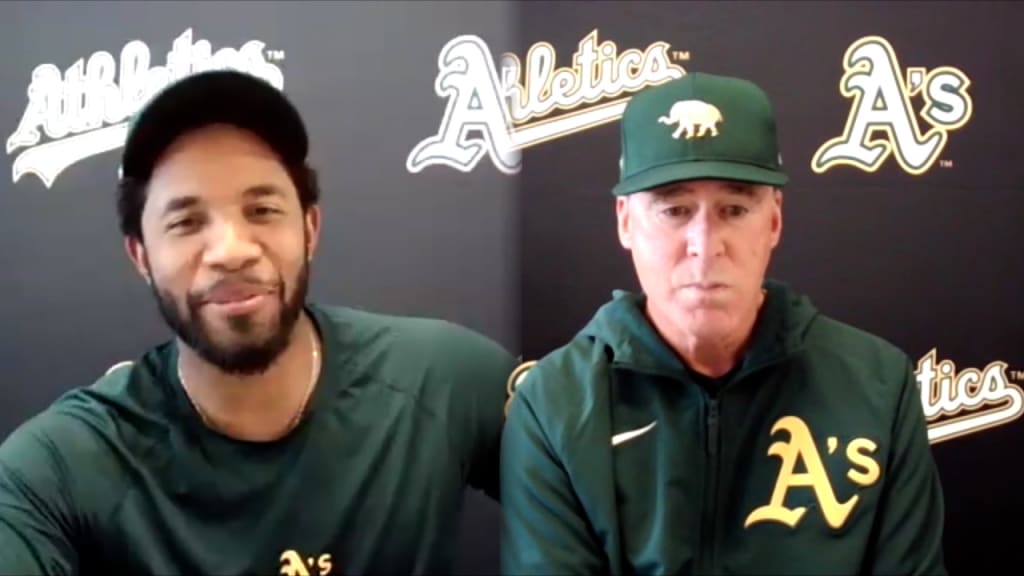 Elvis Andrus on playing for A's, 03/03/2021