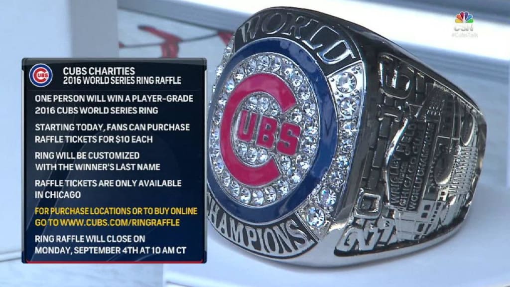 Chicago Cubs 2016 World Series Rings