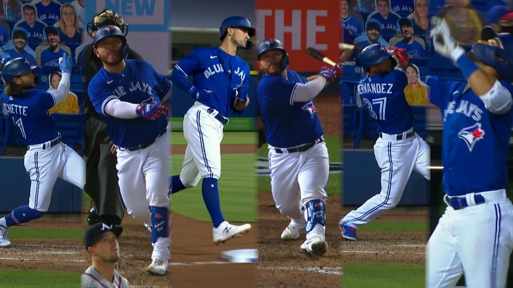 Blue Jays Hit Six Home Runs