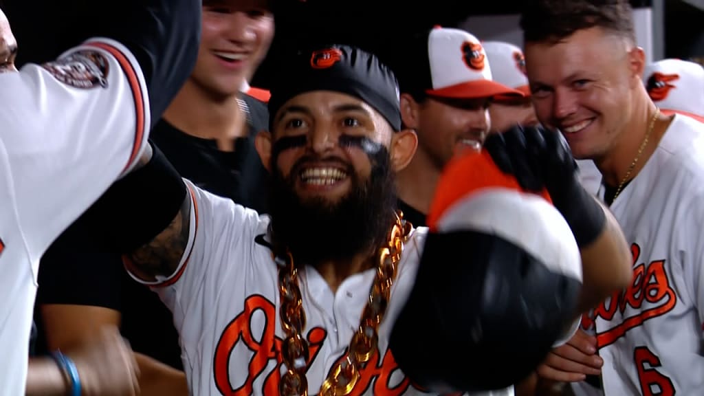 Odor home run in eighth inning gives Orioles 6-5 win over Blue