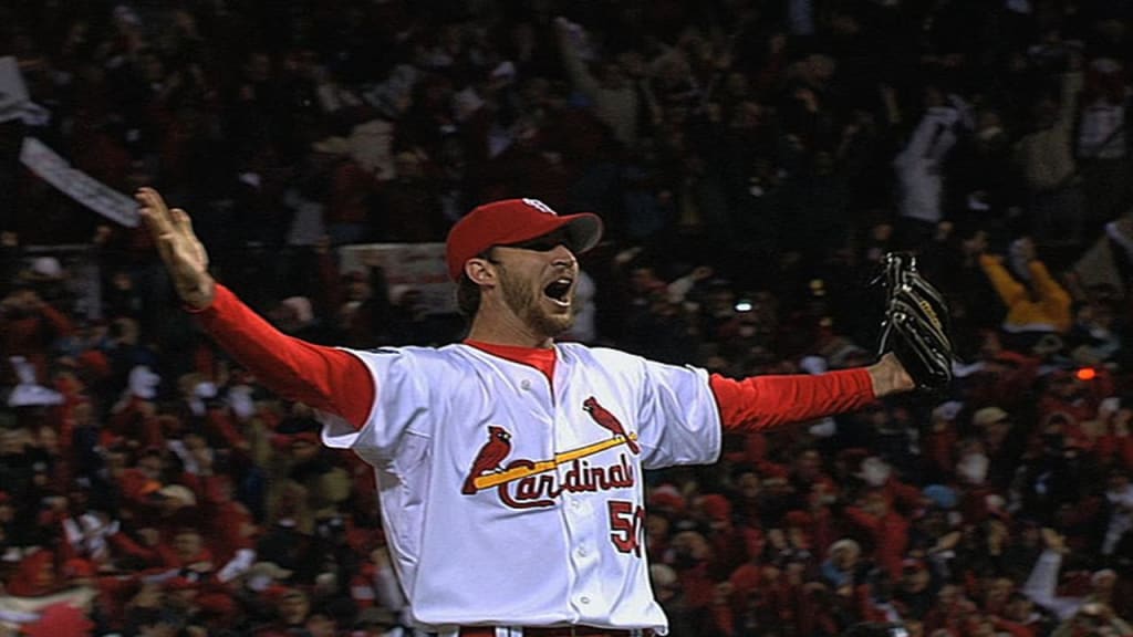 Wainwright shuts door, Cardinals win 10th title | 10/27/2006 | MLB.com