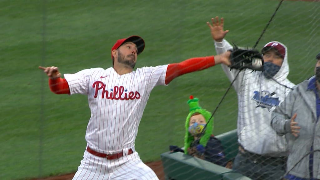 Matt Joyce's leaping grab | 04/30/2021 | MLB.com