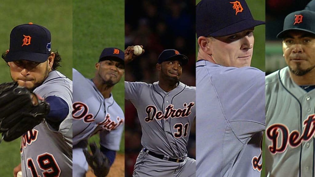 THE　TIGERS　2013 ALCS Gm1: Tigers combine to one-hit Red Sox | 10/12/2013