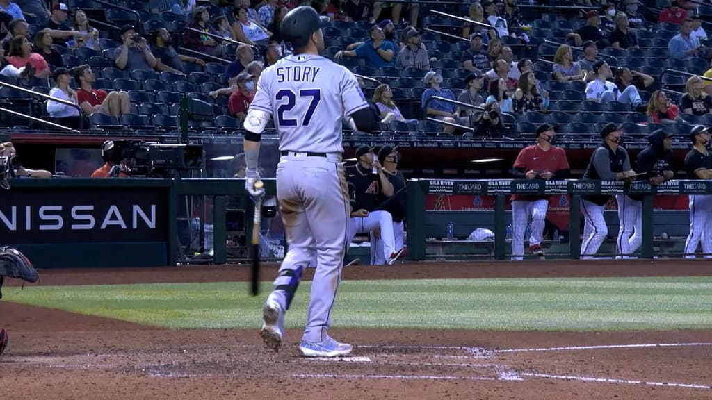 Trevor Story's two-run home run, 05/01/2021