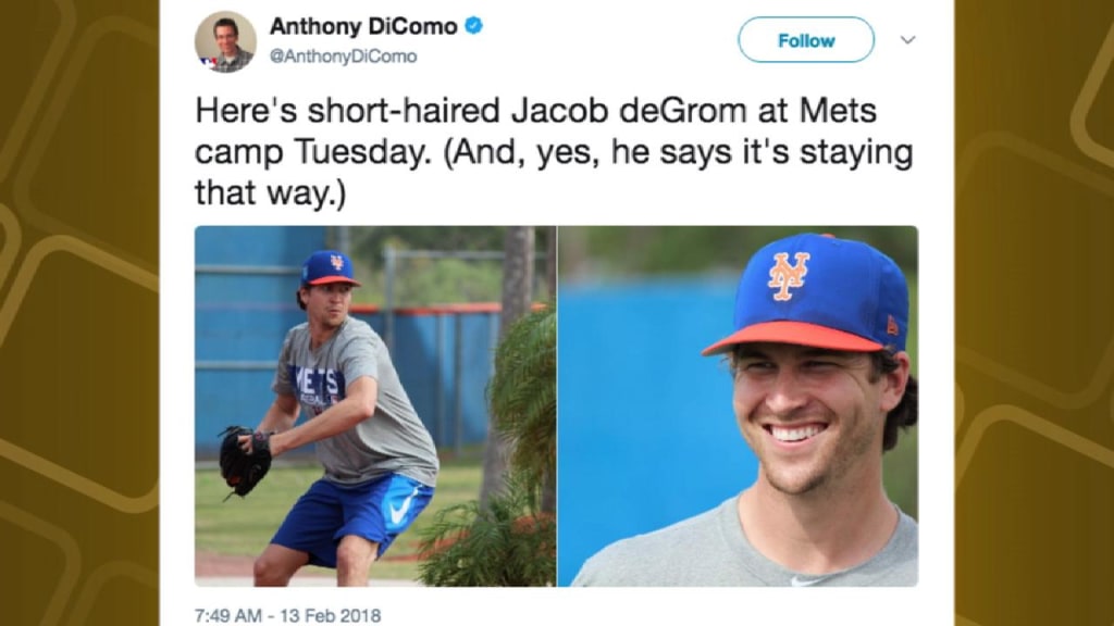 DiComo on deGrom's new haircut, 02/13/2018