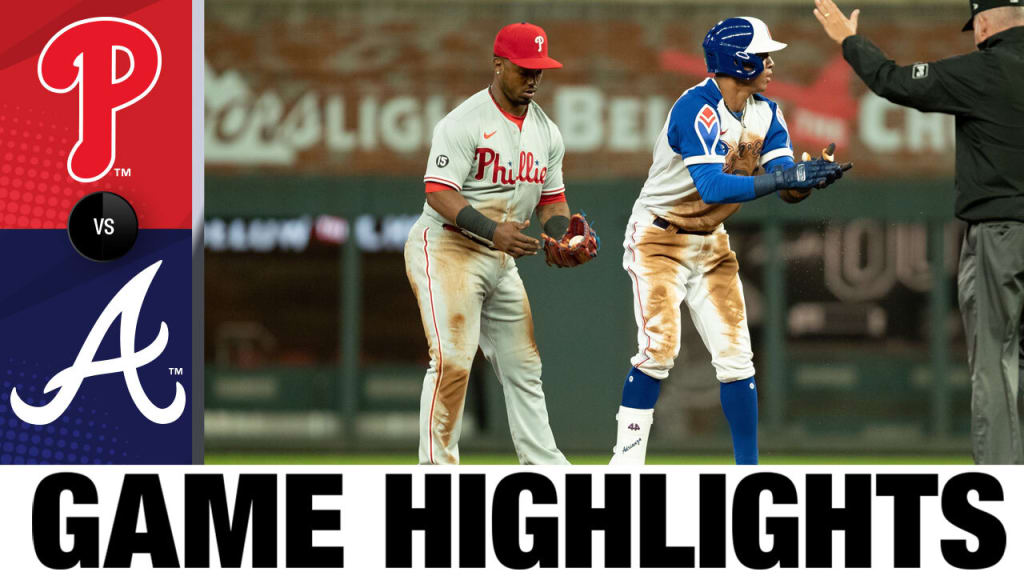 Phillies-Braves Game 2: Updates, score, highlights, MLB playoff schedule