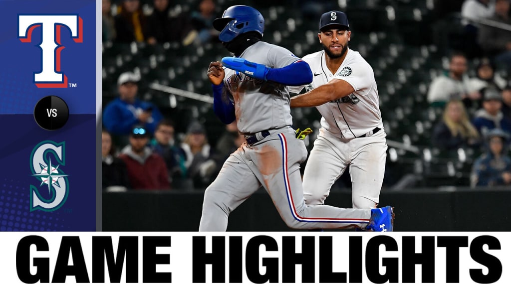 Rangers vs. Mariners Highlights