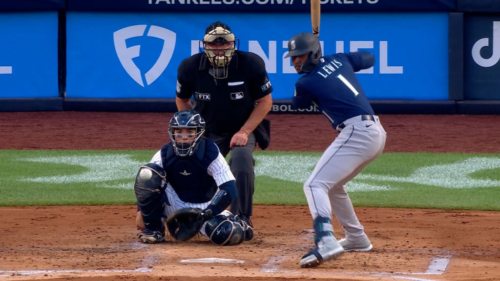 Kyle Lewis Hits Third Home Run in Third Career Game - Stadium