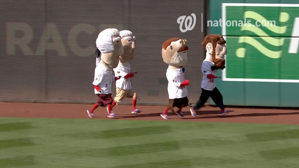 Washington Nationals Baseball and the Racing Presidents