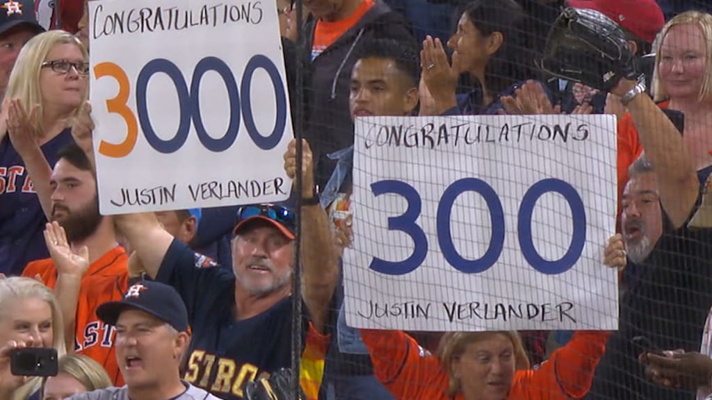 Houston Astros - Congratulations Justin Verlander on 3,000